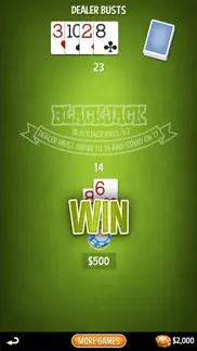 blackjack 21 - offline iphone capturas de pantalla 3