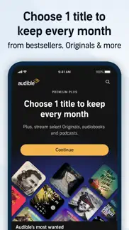 audible: audio entertainment iphone images 3