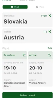 avia flights - planner iPhone Captures Décran 4