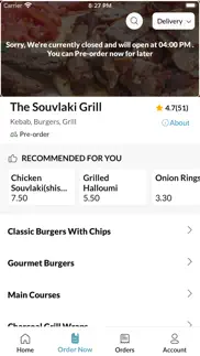 the souvlaki grill iphone capturas de pantalla 3