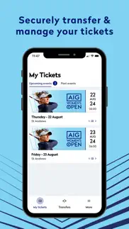the aigwo tickets app iphone images 1