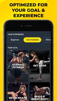 workout planner & gym tracker. iphone images 4