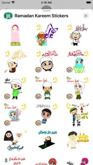 ramadan kareem stickers pack 1 iPhone Captures Décran 4