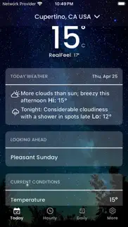 live weather - forecast pro iphone images 1