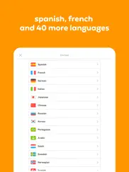 duolingo - language lessons ipad images 1