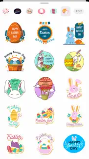 easter holiday wish stickers iPhone Captures Décran 3