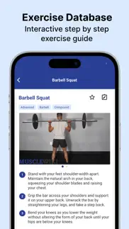 musclewiki: workout & fitness iphone resimleri 2