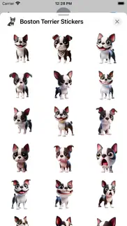 boston terrier stickers iphone images 1