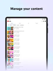 youtube studio iPad Captures Décran 3