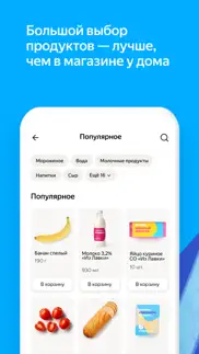 Яндекс Лавка — заказ продуктов айфон картинки 4