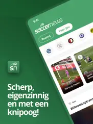 soccernews.nl ipad capturas de pantalla 1