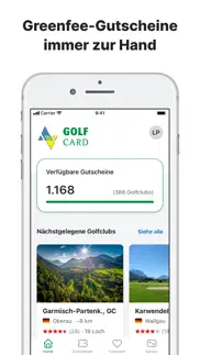 albrecht golf card iphone bildschirmfoto 1