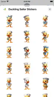 duckling sailor stickers iPhone Captures Décran 1