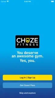 chuze fitness. iphone bildschirmfoto 1