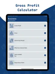 business calculator tool iPad Captures Décran 2