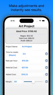craft pricing pro iPhone Captures Décran 2