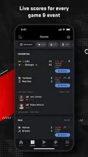 espn: live sports & scores iPhone Captures Décran 3