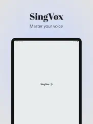 singvox iPad Captures Décran 1