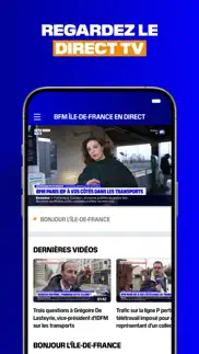 bfm Île-de-france iPhone Captures Décran 2