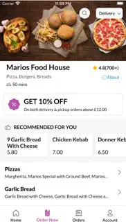 marios food house iphone capturas de pantalla 3