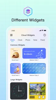 cloud widgets wallpapers shop iphone capturas de pantalla 1