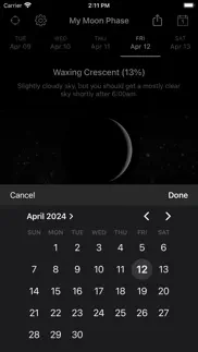 my moon phase pro - alerts iphone resimleri 3