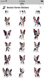 boston terrier stickers iphone images 3
