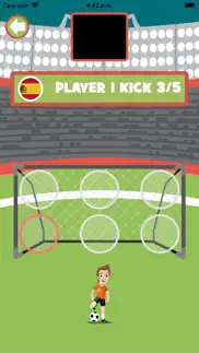 penalti tiros libres - juego de tanda de penaltis iphone capturas de pantalla 1