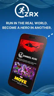 zrx: zombies run + marvel move iphone images 1
